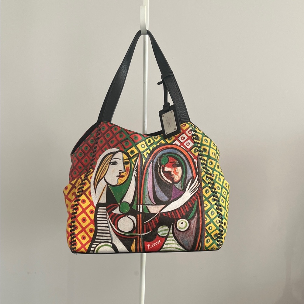 ICON Multicolor Artistic Tote Bag